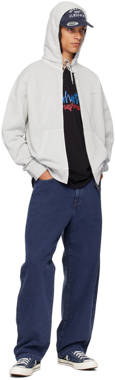 Jeans Carhartt WIP Landon Relaxed Jeans Mörkblå | I033749, 3