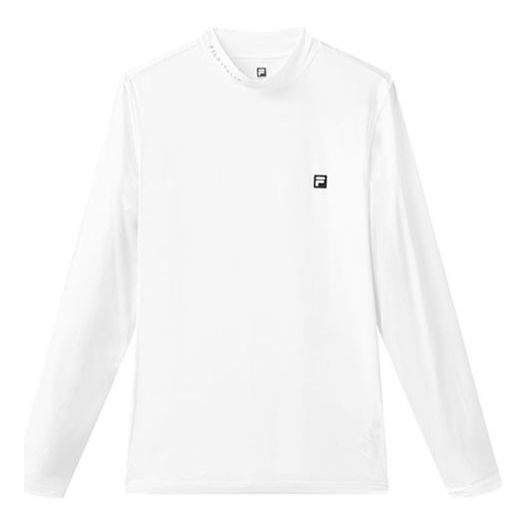 T-shirt FILA Athletics Series Slim Fit Long Sleeve Shirt Vit | A11M125201F-WT