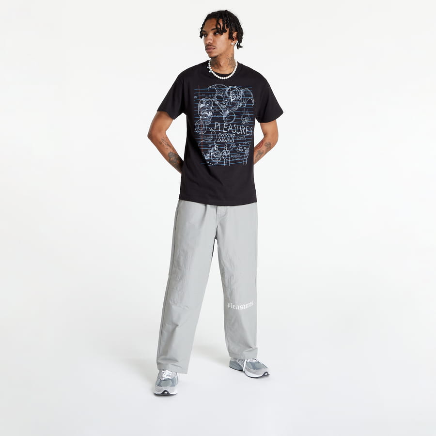 T-shirt Pleasures Homework T-Shirt Svart | P22SU042 Black, 1