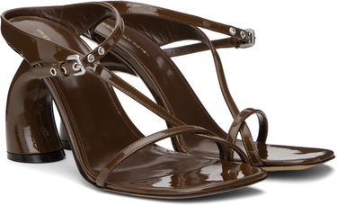 Skovård Dries Van Noten Dries Van Noten Strappy Sculptural Heeled Sandals Brun | WS251-1623-189, 3