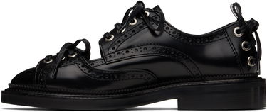 Kläder Simone Rocha Simone Rocha Multi-Lace Cutout Brogues Svart | BRG12 0740, 2