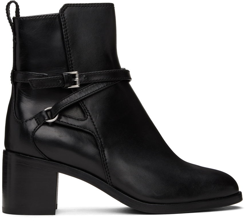 Kläder rag & bone Rag & Bone Hazel Buckle Boots Svart | WFF23FF013SX13, 0