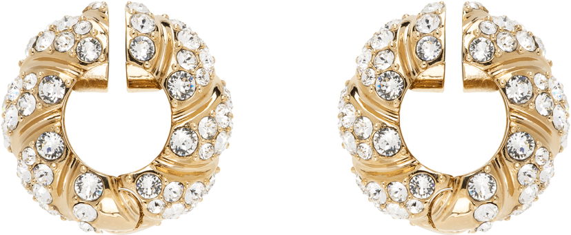 Örhängen Valentino Valentino Garavani Small Crystal Magnetic Clip-on Earrings Metallisk | 6W0J0AA4YCW