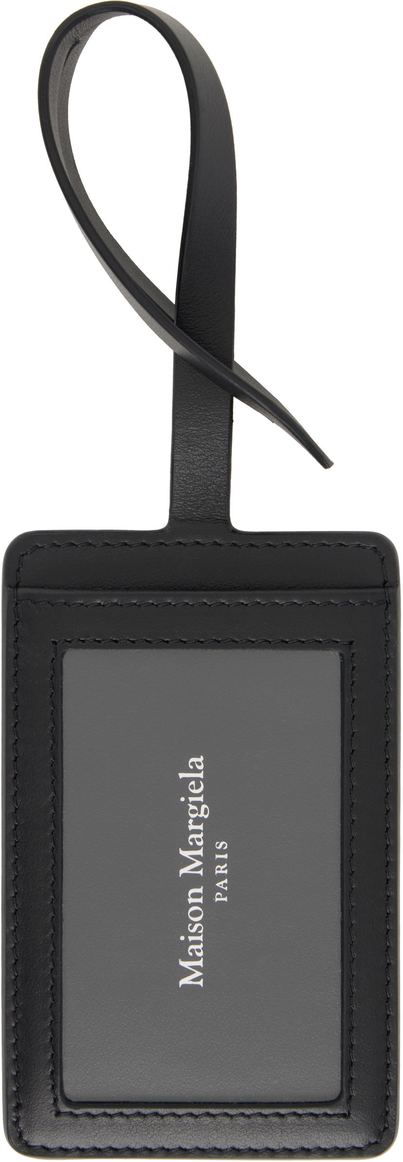 Nyckelringar Maison Margiela Luggage Tag Svart | SA1TZ0004 P5929