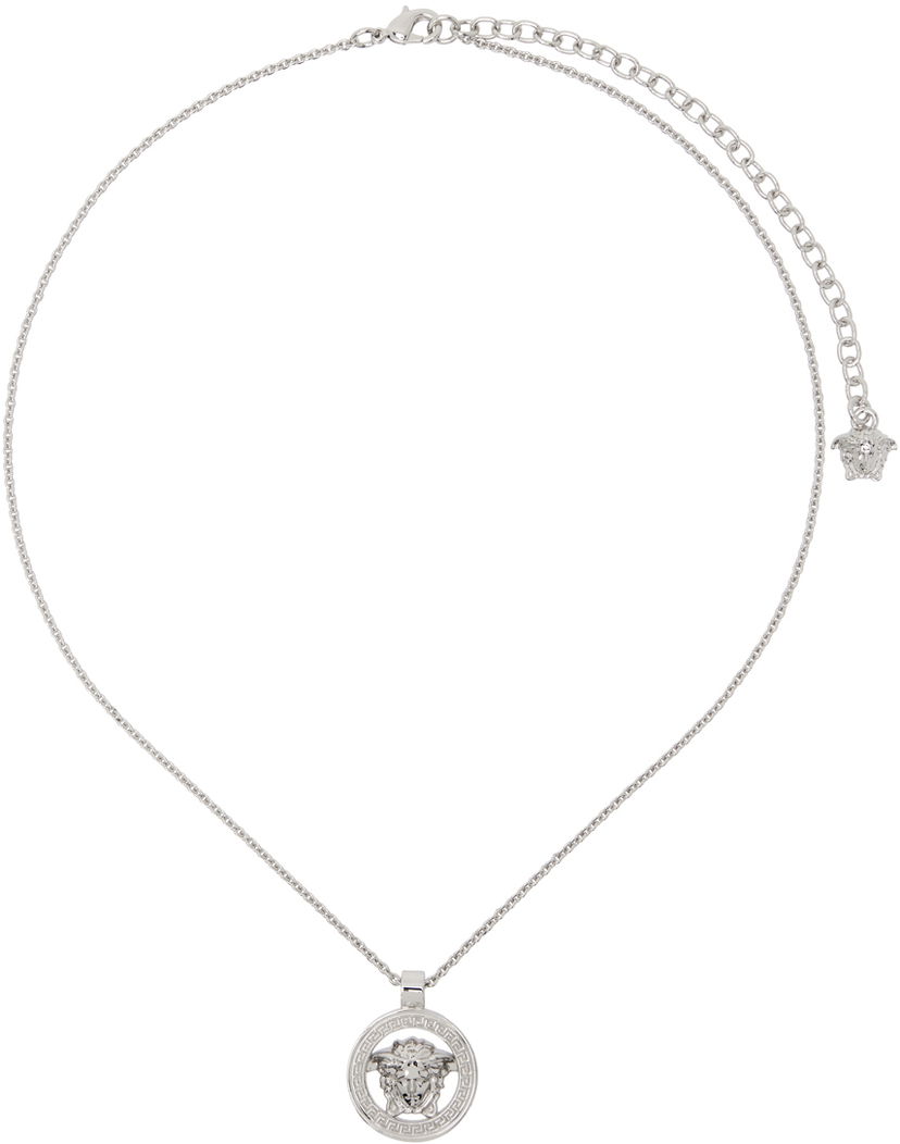 Halsband Versace Silver Medusa '95 Pendant Necklace Metallisk | 1015201_1A00620