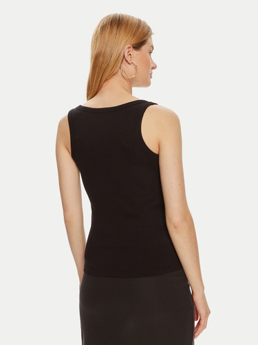 Linne GUESS Guess Colette Rib Tank Top Svart | V4YP06K8RT2-JBLK, 4