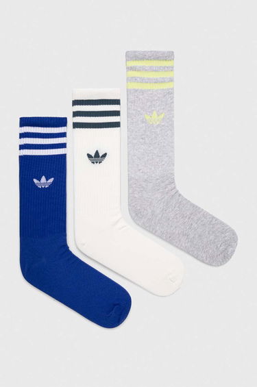 Strumpor adidas Originals Solid Crew Socks – 3 pack Flerfärgad | IL5016, 2