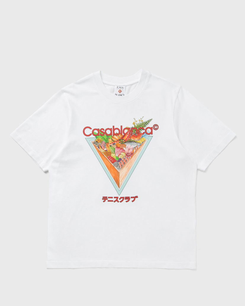 T-shirt Casablanca Casablanca Tennis Club Icon Graphic T-Shirt Vit | M-AW25-JTS-001-01
