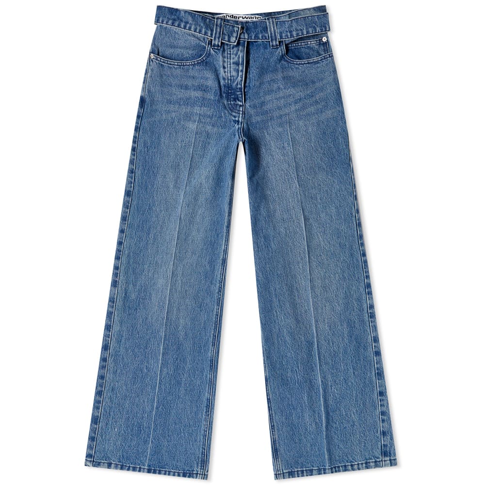 Jeans Alexander Wang Raver Jean With Belt Blå | 1WC3224490-483, 0