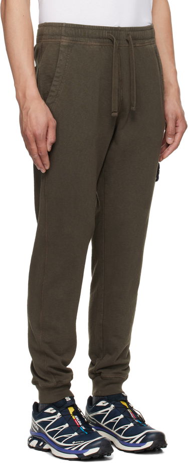 Träningsbyxor Stone Island Stone Island Malfilé Fleece Sweatpants Grön | K1S15 6200005 S0060, 1