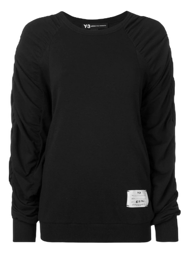 Sweater adidas Originals Y-3 Spandex Crewneck Svart | DY7296
