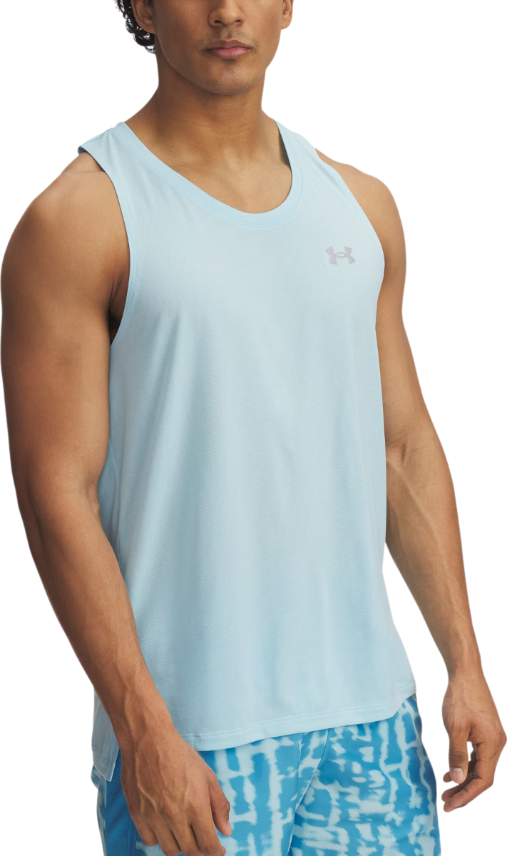 Linne Under Armour UA Launch Singlet Blå | 1382585-494