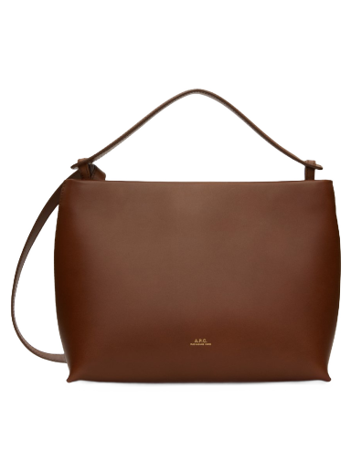 Axelväska A.P.C. Ashley Bag Brun | PXAWV-F61739