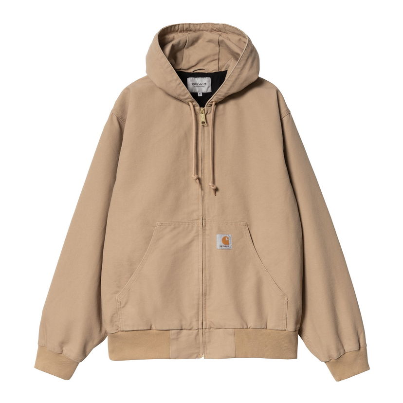 Sweatshirt Carhartt WIP Active Jacket With Hood Beige | I034311_6