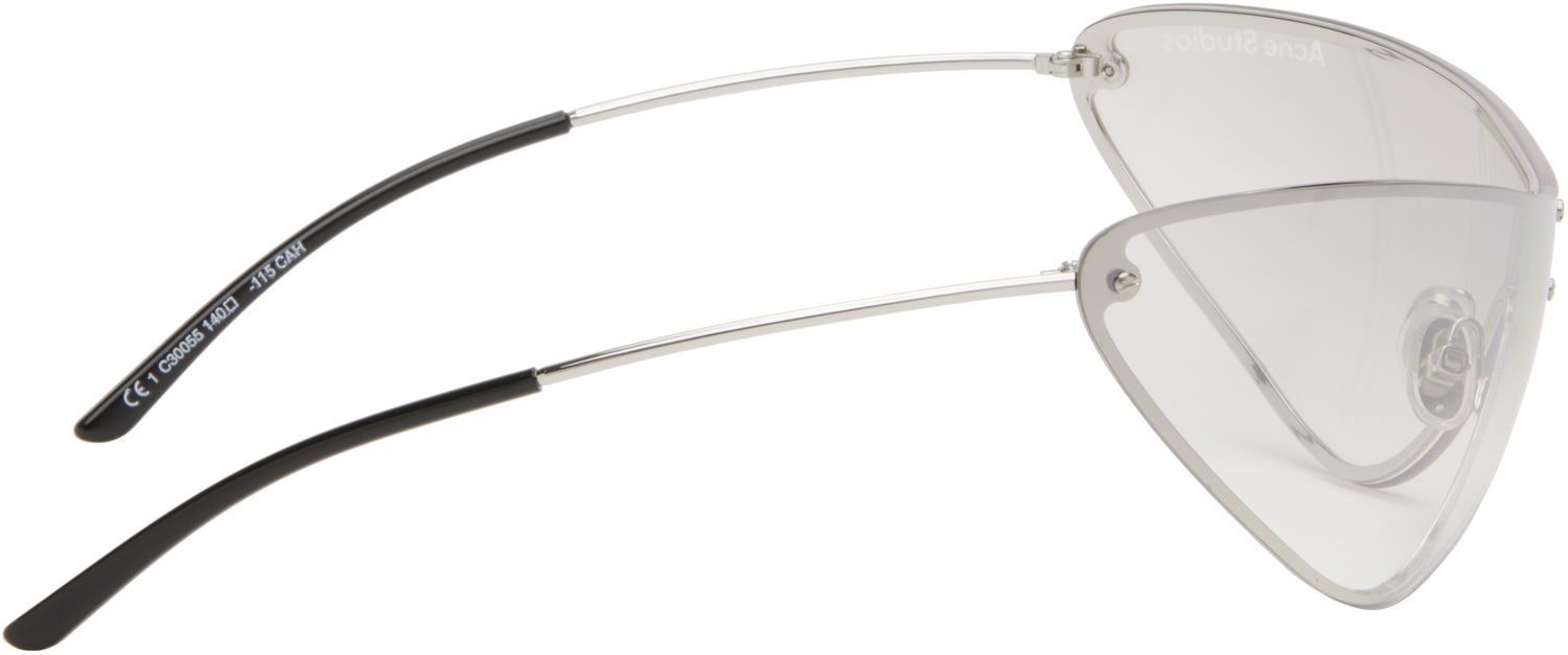 Solglasögon Acne Studios Silver Metal Frame Sunglasses Grå | C30055-, 1