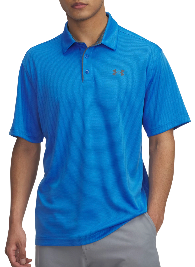 Polotröja Under Armour Tech Polo Shirt Blå | 1290140-402
