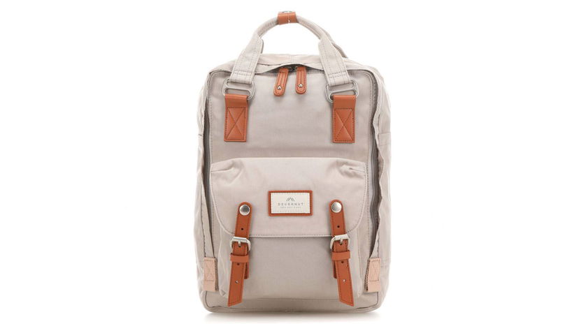 Ryggsäck Doughnut Macaroon Backpack Beige | D010-0009-F