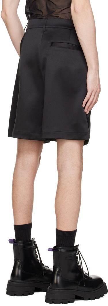 Shorts Feng Chen Wang Feng Chen Wang Jacquard Shorts Svart | FMS17ST08, 2