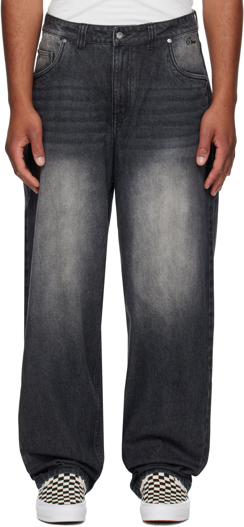 Jeans Dime Dime Classic Baggy Jeans Svart | DIMESU2511BLK