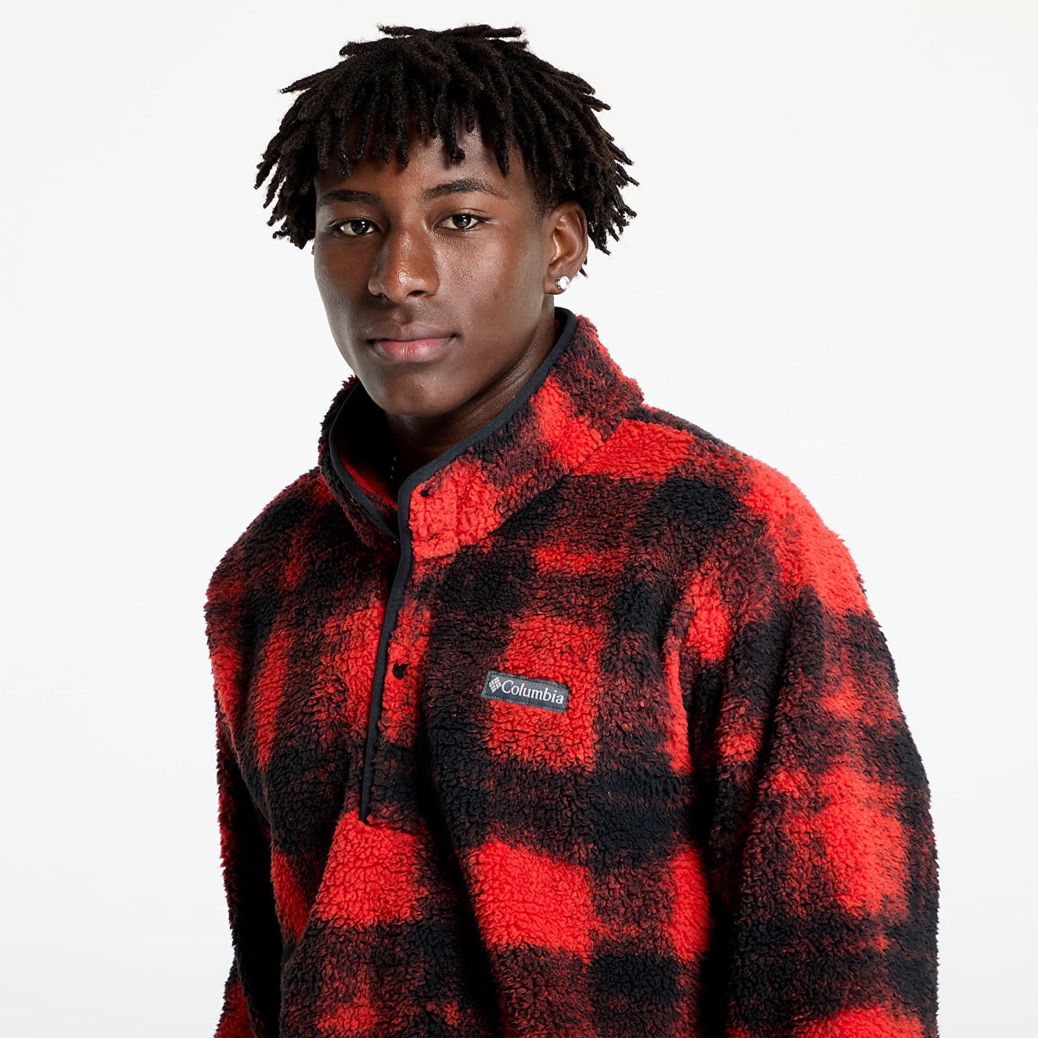 Sweatshirt Columbia Rugged Ridge™ Half Snap Fleece Sail Red Omblur Röd | 2097811698, 1