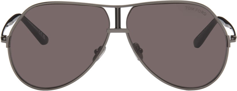Solglasögon Tom Ford Tom Ford Rickie-02 Aviator Sunglasses Grå | FT1281_6308A
