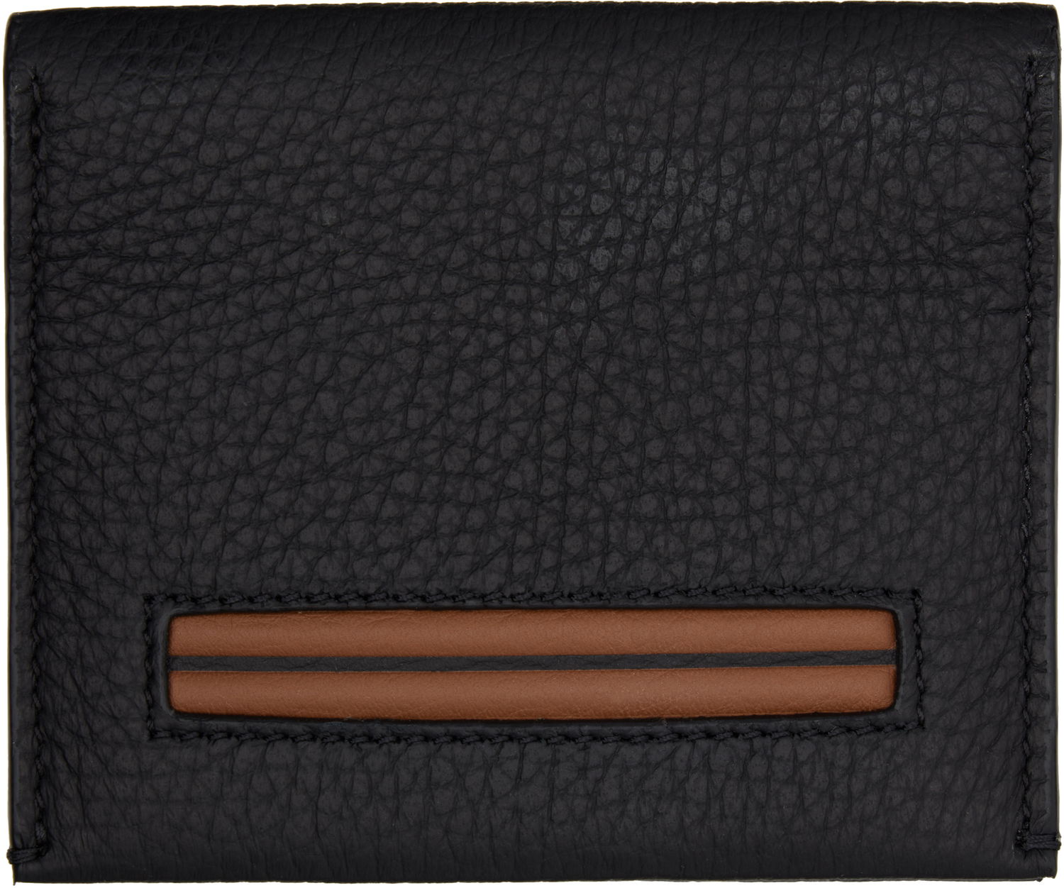 Plånbok ZEGNA Leather Wallet Svart | LHCBU-E1914Z, 0