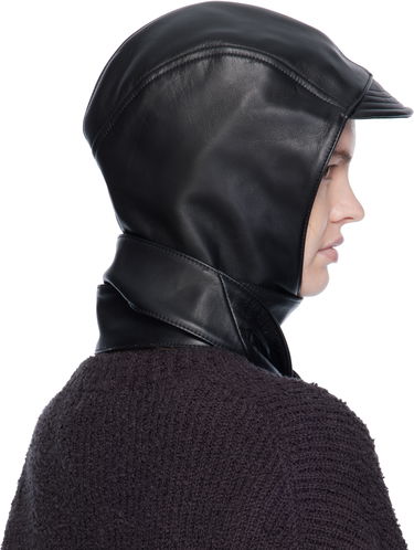 Hatt Jean Paul Gaultier Jean Paul Gaultier Leather Hood Svart | 25/03-U-AC024-L030-00, 4