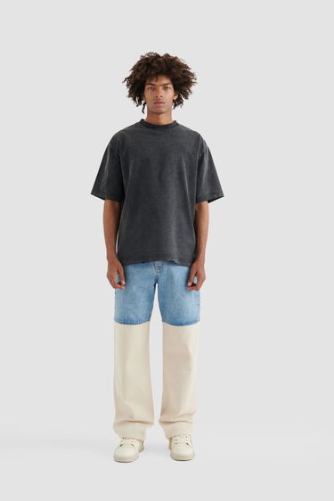 T-shirt AXEL ARIGATO Wes Distressed T-Shirt Svart | A2225001, 4