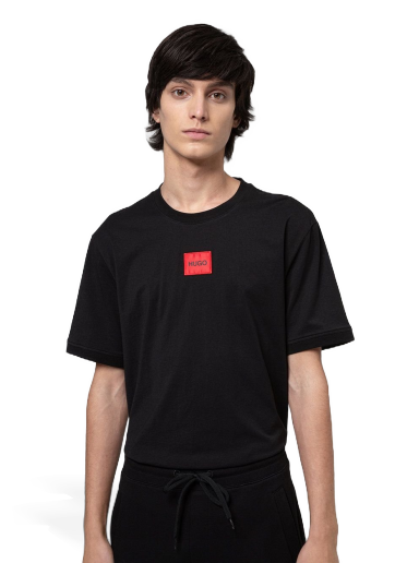 T-shirt BOSS Cotton T-Shirt Svart | 50447978