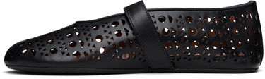 Skovård Alaïa ALAÏA Vienne Laser Cut Ballerina Flats Vit | AA3A029CK216, 2