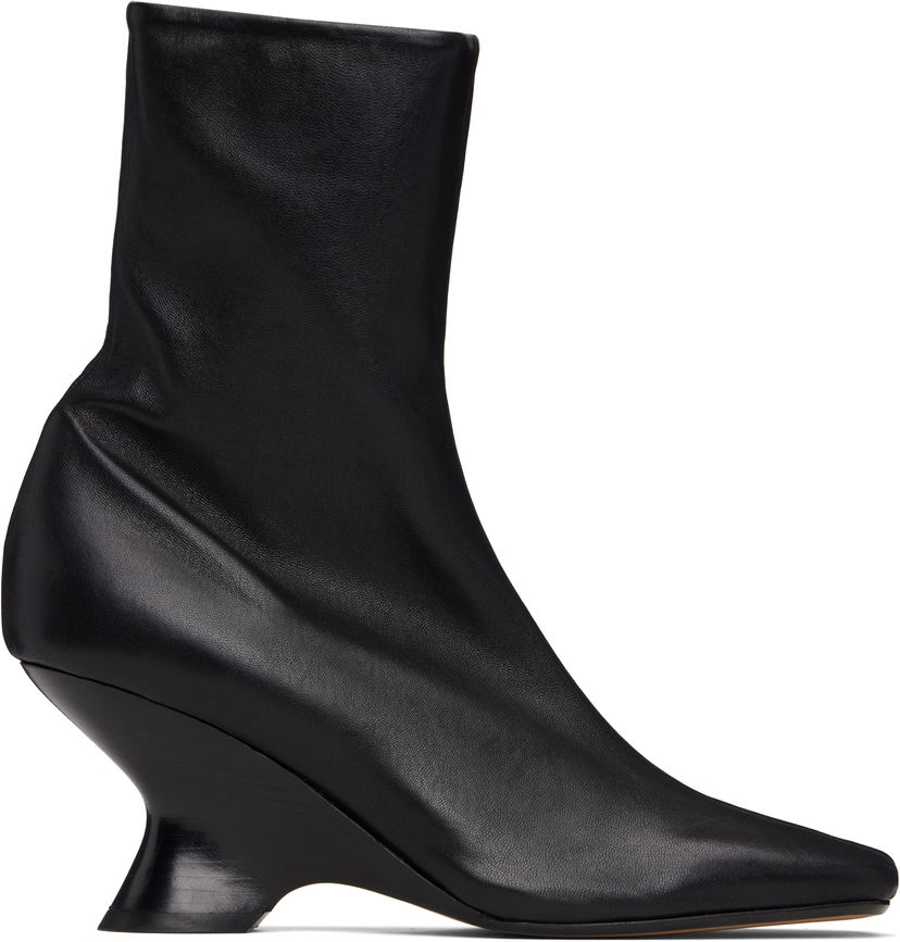 Sneakers och skor Dries Van Noten Dries Van Noten Heeled Ankle Boots Svart | 252-011704-140