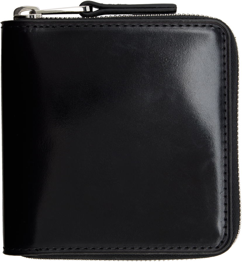 Plånbok LEMAIRE Patina Zip Compact Bifold Wallet Svart | SL0039 LL0165