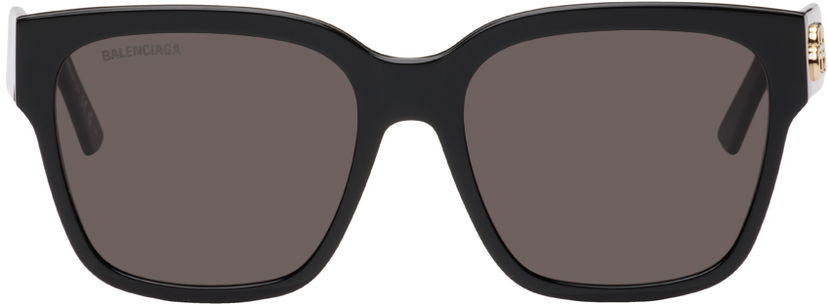 Solglasögon Balenciaga Black Square Svart | BB0056S