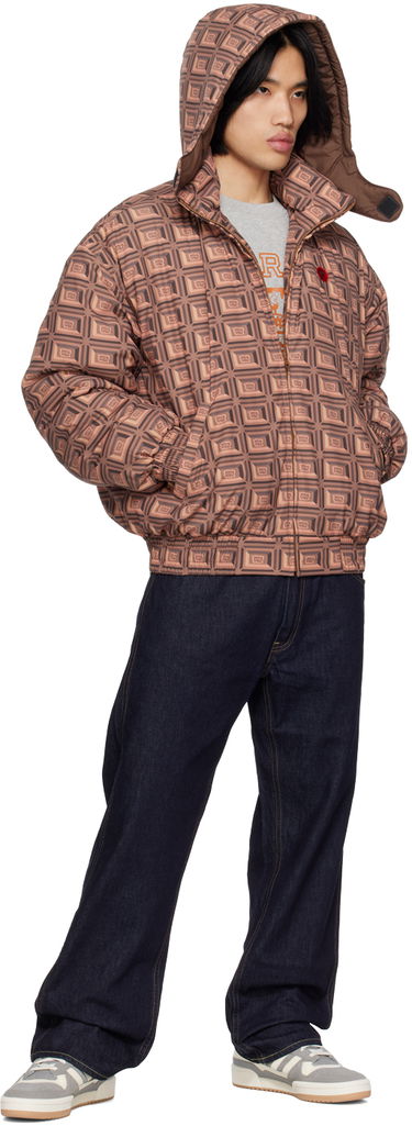 Pufferjacka BBC IceCream ICECREAM Chocolate Bomber Jacket Brun | IC22404, 3