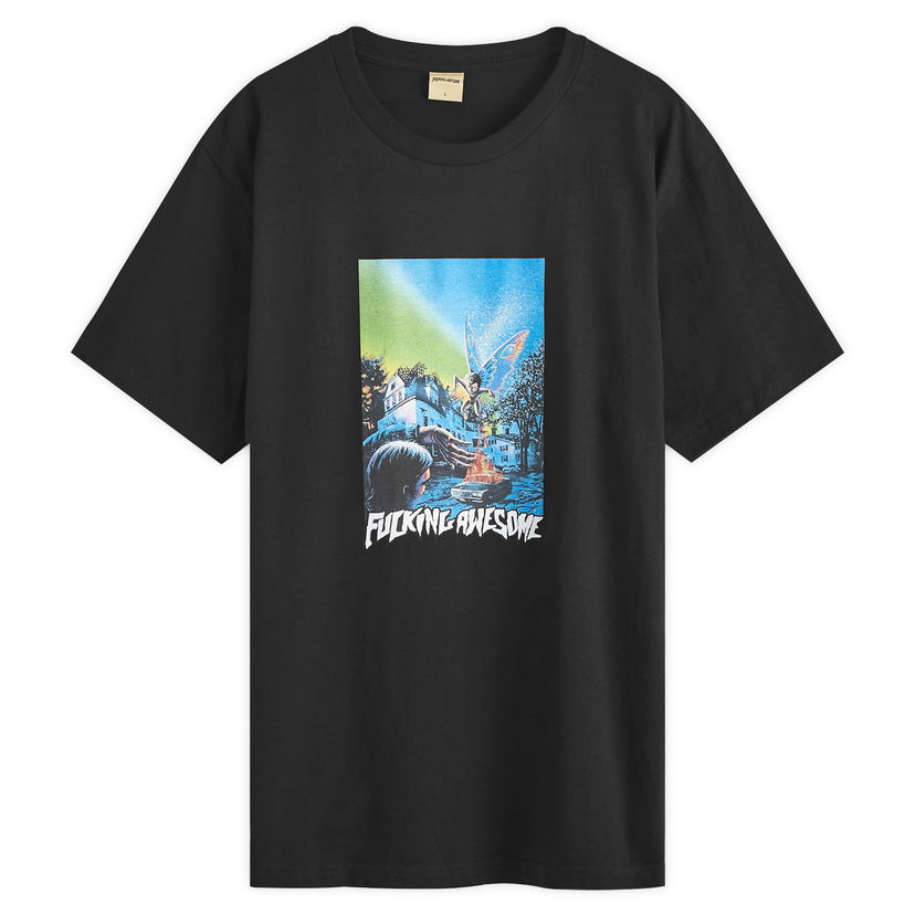 T-shirt Fucking Awesome Hawthorne T-Shirt Black Svart | FA2036-BLK