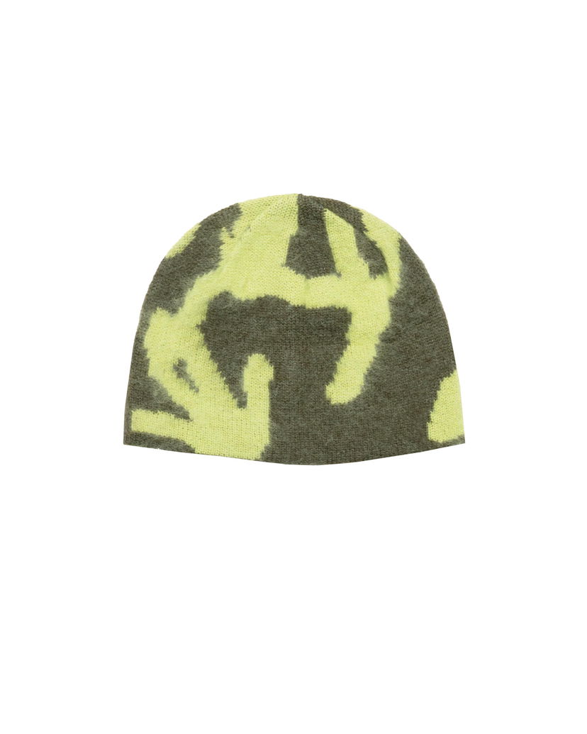 Mössa GRAMICCI Gramicci Mohair Burly Runningman Beanie Grön | G5FA-151-CHT