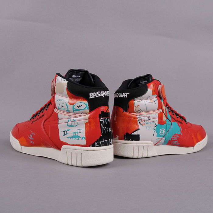 Sneakers och skor Reebok Exofit Plus Hi Basquiat Röd | v48183, 1