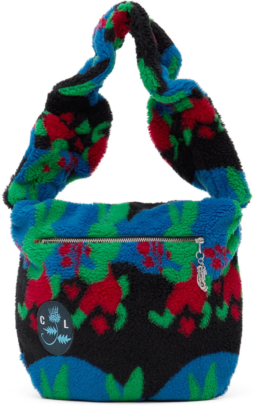 Axelväska Chopova Lowena Chopova Lowena Bunny Fleece Shoulder Bag Flerfärgad | 1178