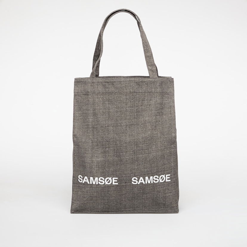 Tygpåse Samsoe Samsoe Saluca Shopper Grå | U25300006_CLR001720