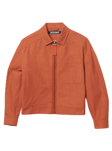 Jacka Jacquemus blouson Linu Lightweight Röd | 226BL013-1073-840