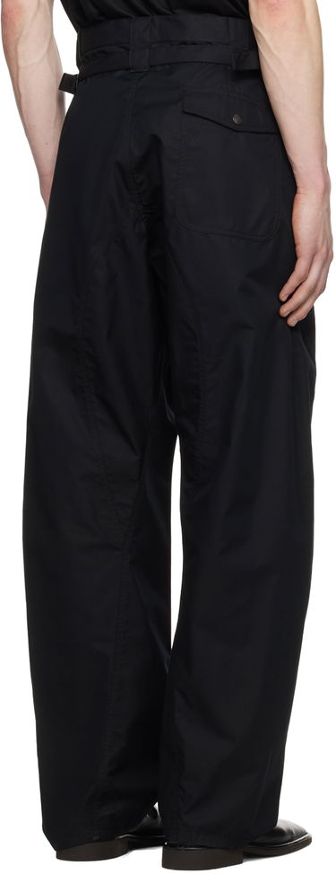 Byxor LEMAIRE Lemaire 3D Trousers Svart | PA1091 LF1226, 2