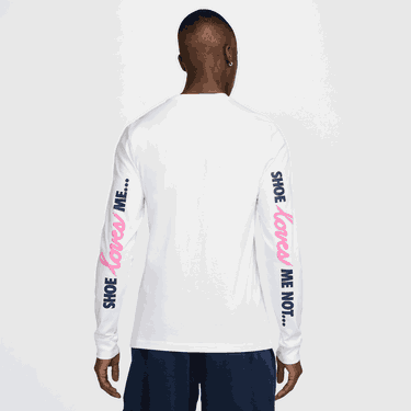 T-shirt Nike Sportswear Long Sleeve T-Shirt Vit | HV9807-100, 3