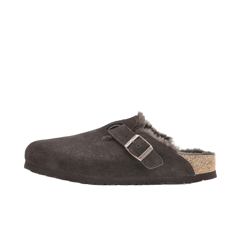 Sneakers och skor Birkenstock Boston Shearling Suede Brun | 1020567/1020529