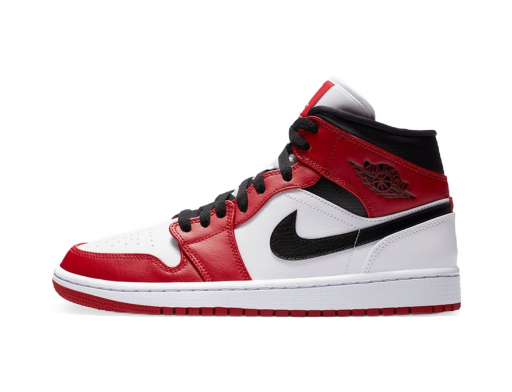 Begränsad upplaga Jordan Air Jordan 1 Mid "Chicago" Vit | 554724-173