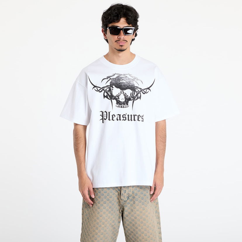 T-shirt Pleasures Pleasures Tradition Graphic T-Shirt Vit | P25SU049 WHITE