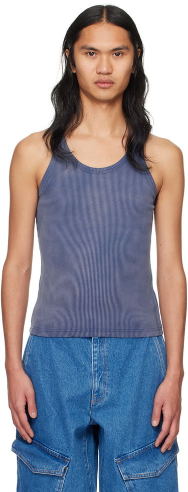 Linne Dion Lee Sprayed Tank Top Blå | C3160PS24, 0
