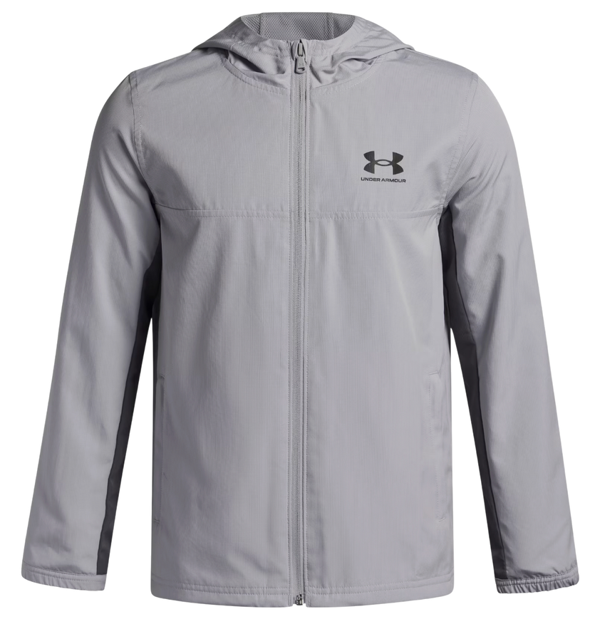 Jacka Under Armour Under Armour Rival Woven Jacket Grå | 1390154-011