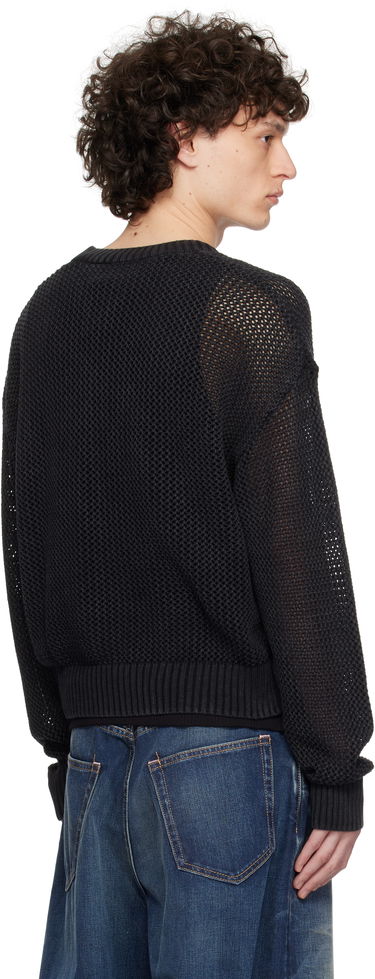 Sweater Represent Clo Represent Open Gauge Knit Sweater Svart | MLM3821, 2
