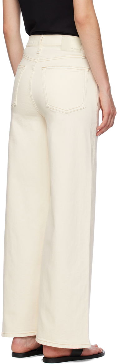 Jeans rag & bone Sofie Ankle Wide-Leg Jeans Vit | WDD24P2993BREC, 2
