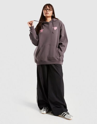 Sweatshirt adidas Originals Heart OS Hoodie Grå | KS5447, 2